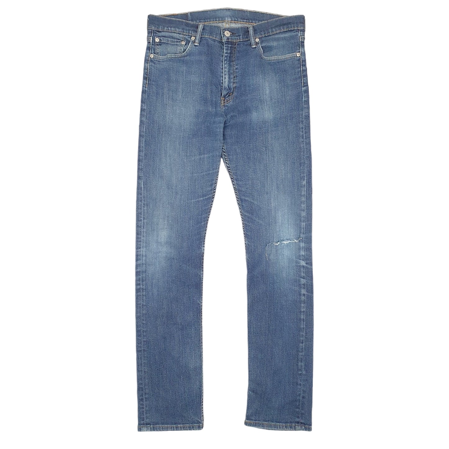 Mens Blue Levis Stretch 513 JeansW34 L34