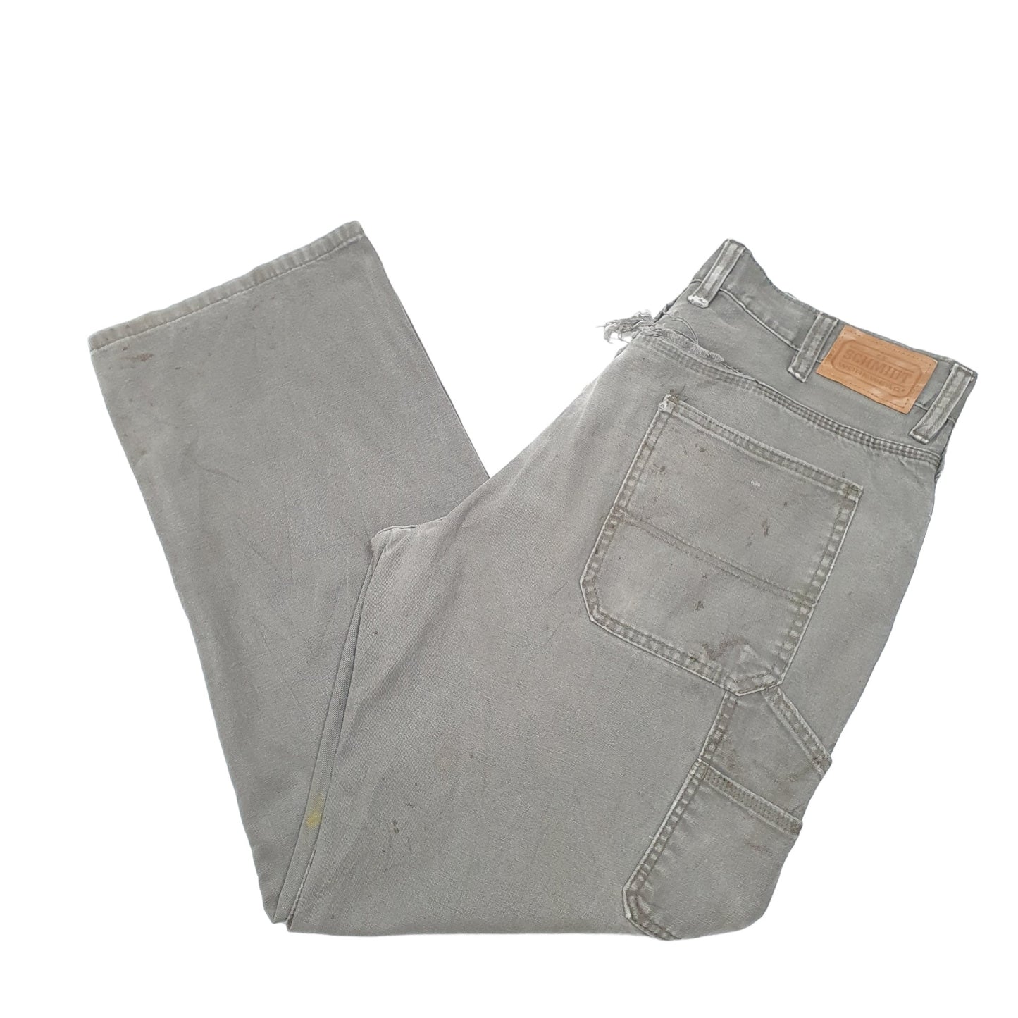 Mens Khaki Schmidt  Carpenter Trousers