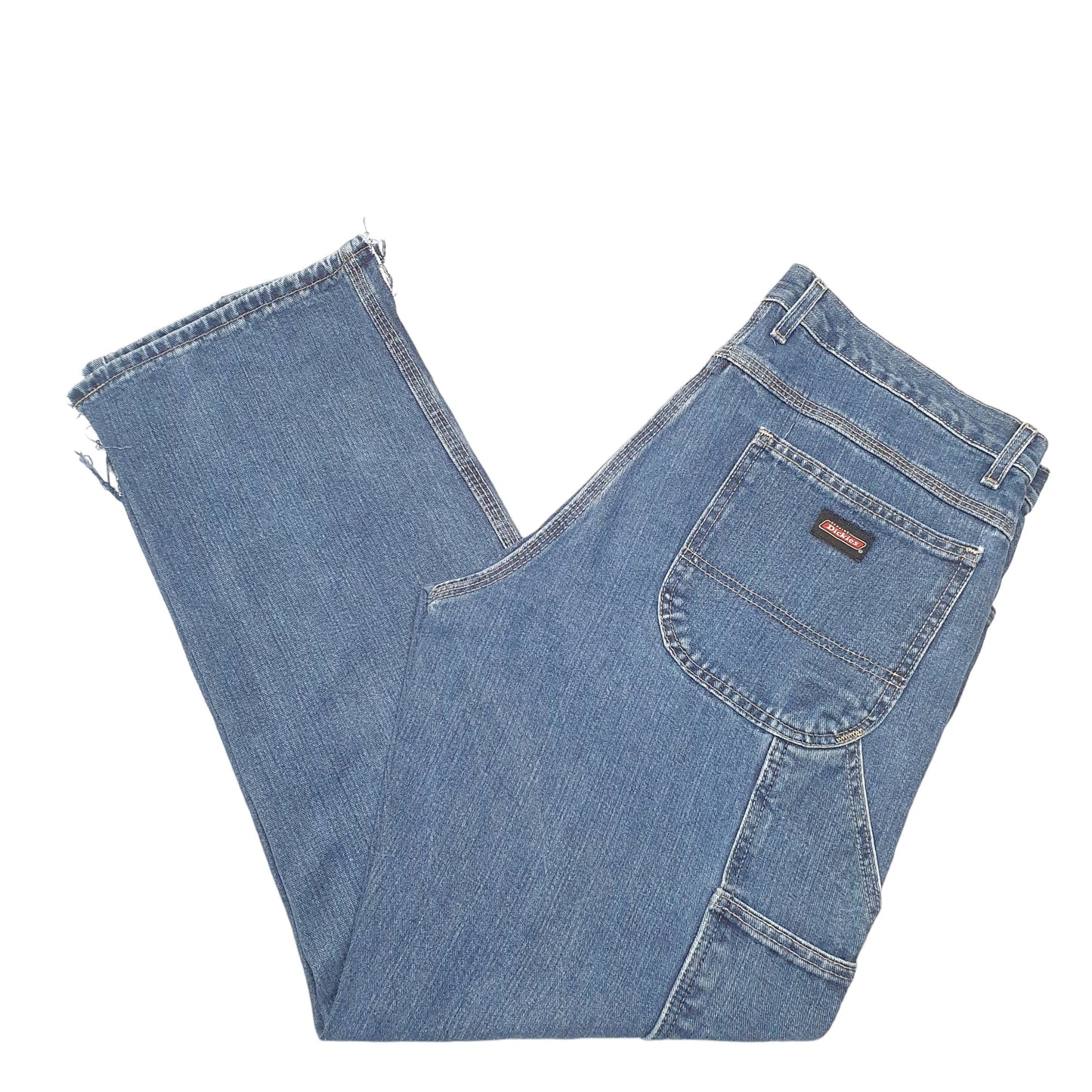 Mens Blue Dickies Relaxed Carpenter JeansW36 L32