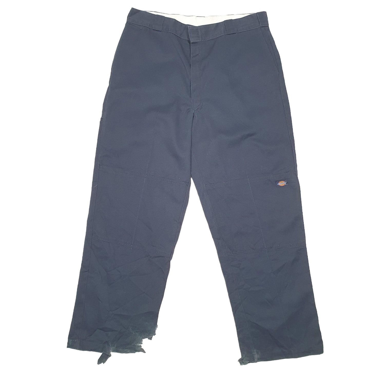 Mens Navy Dickies Work Pant Chino Trousers