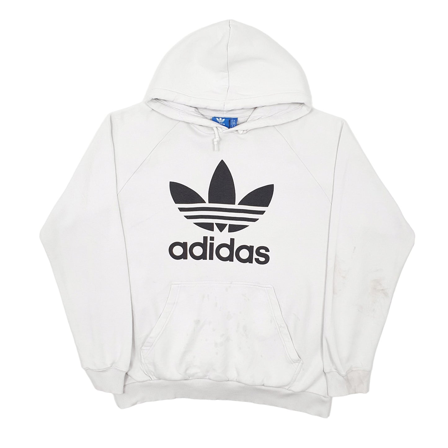Mens Grey Adidas  Hoodie Jumper