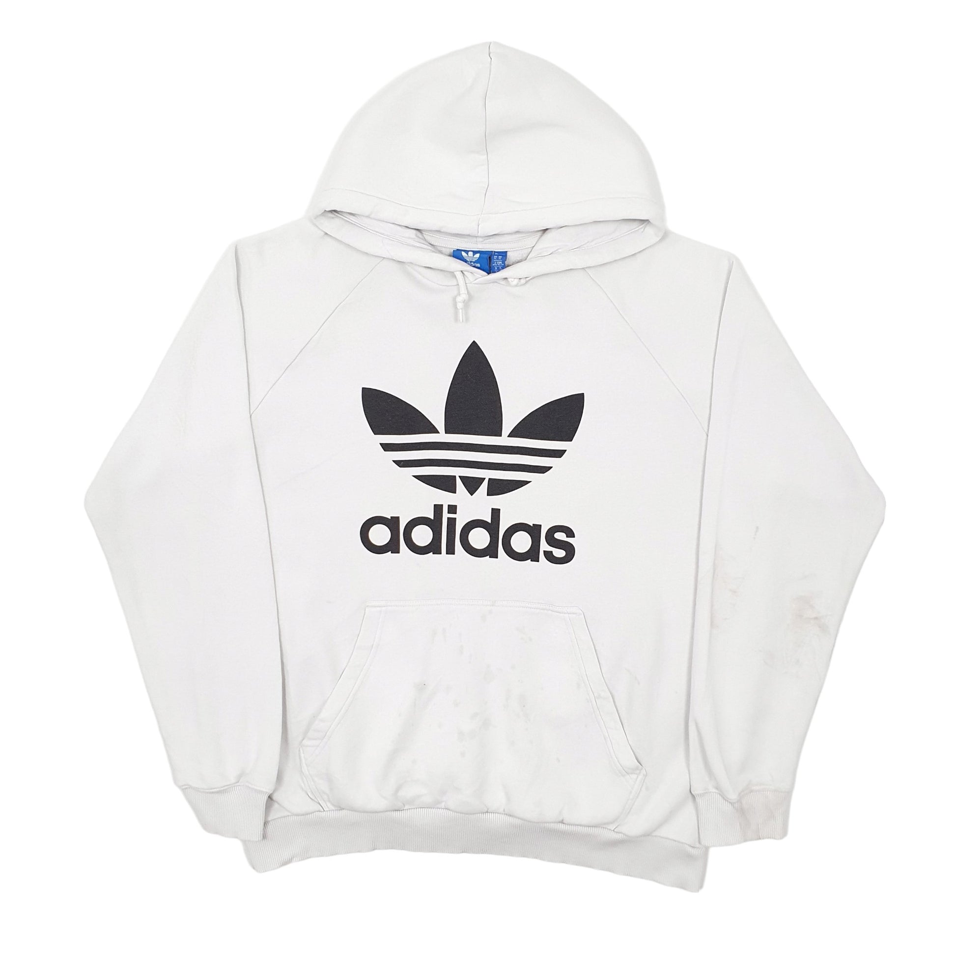 Mens Grey Adidas  Hoodie Jumper