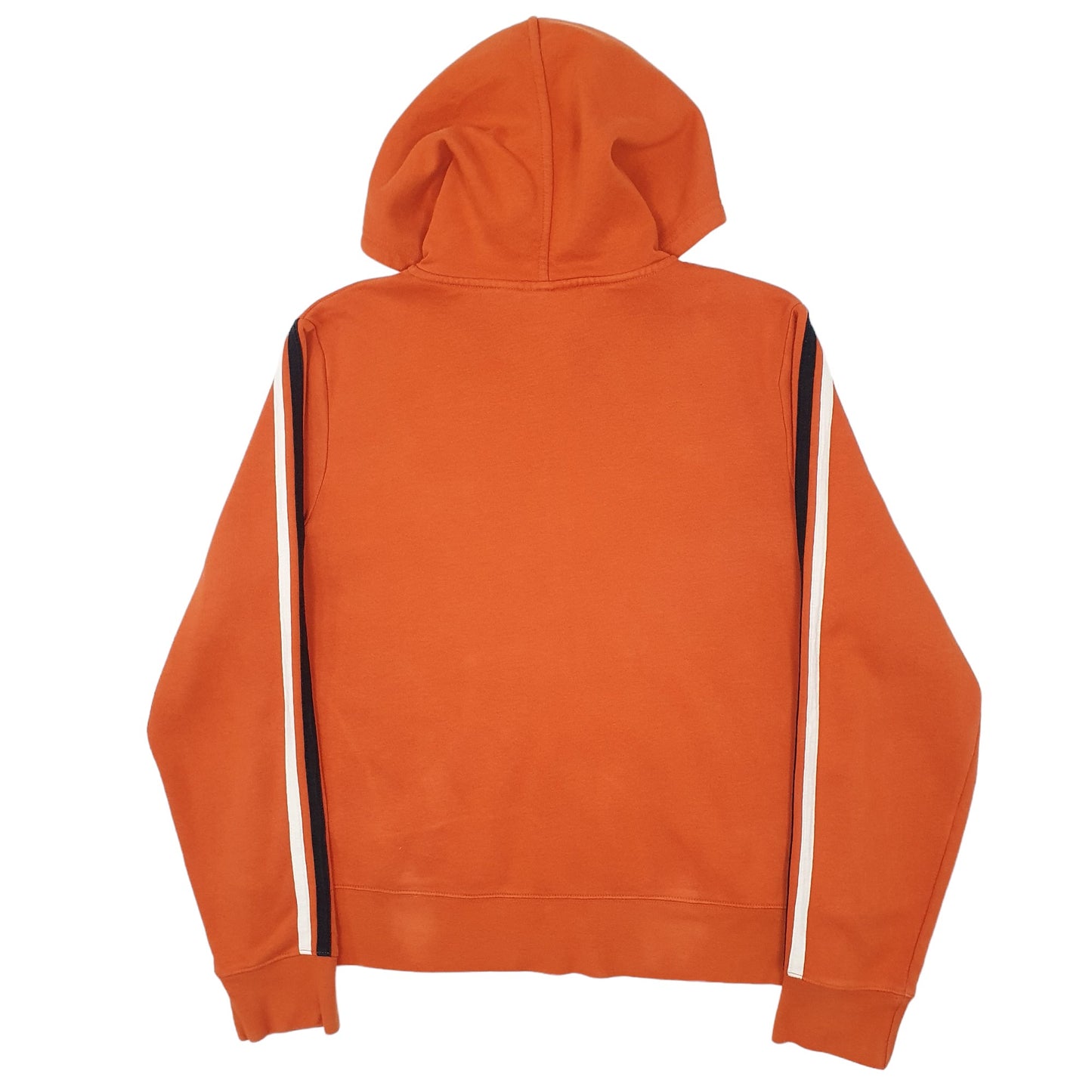 Womens Orange Harley Davidson Motorcycles Hoodie Full Zip Jumper