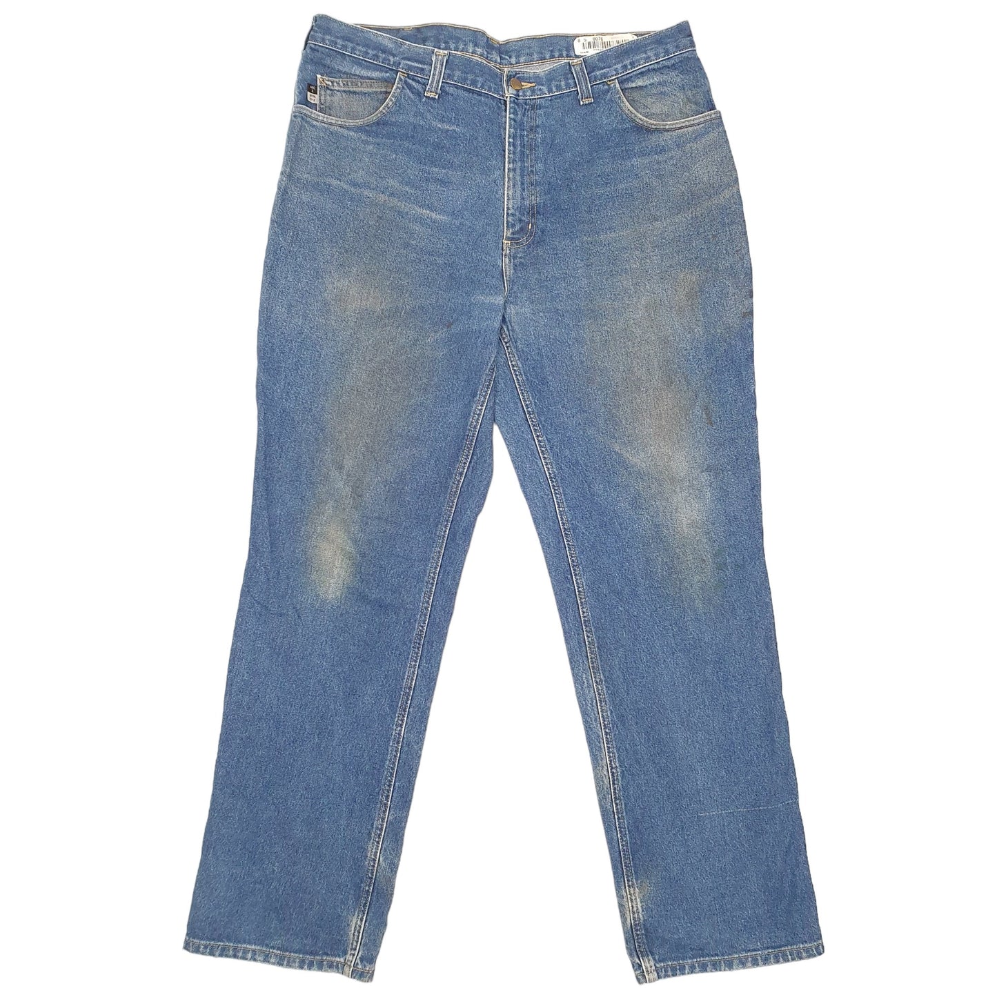 Mens Blue Carhartt Flame Resistant 280 JeansW38 L33