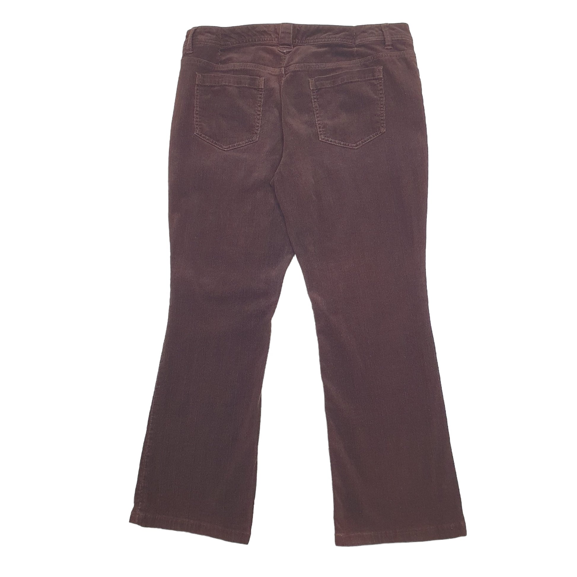 Womens Brown Tommy Hilfiger  Corduroy Trousers