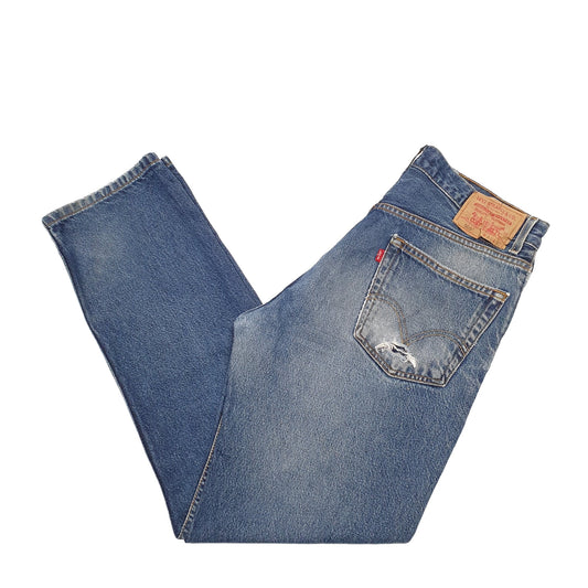 Mens Blue Levis  505 JeansW34 L32