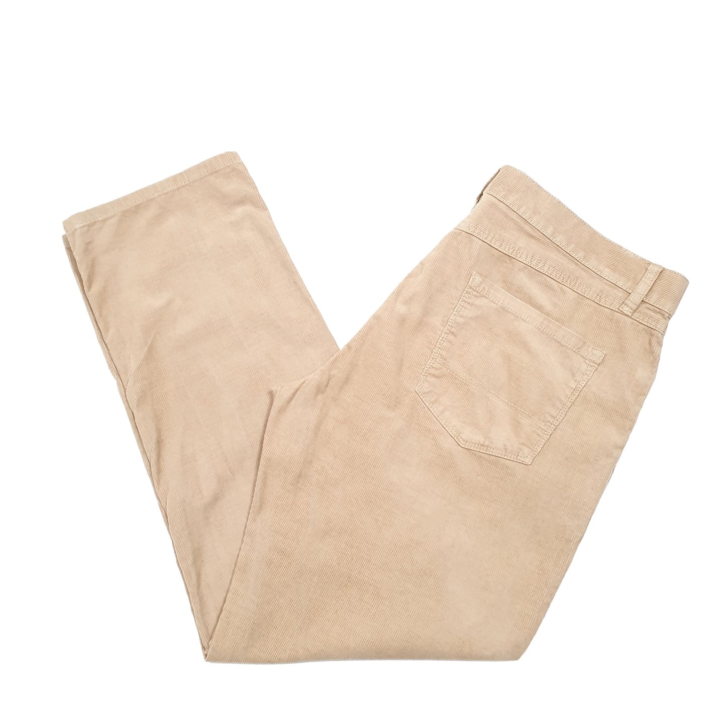 Mens Tan Tommy Hilfiger  Corduroy Trousers