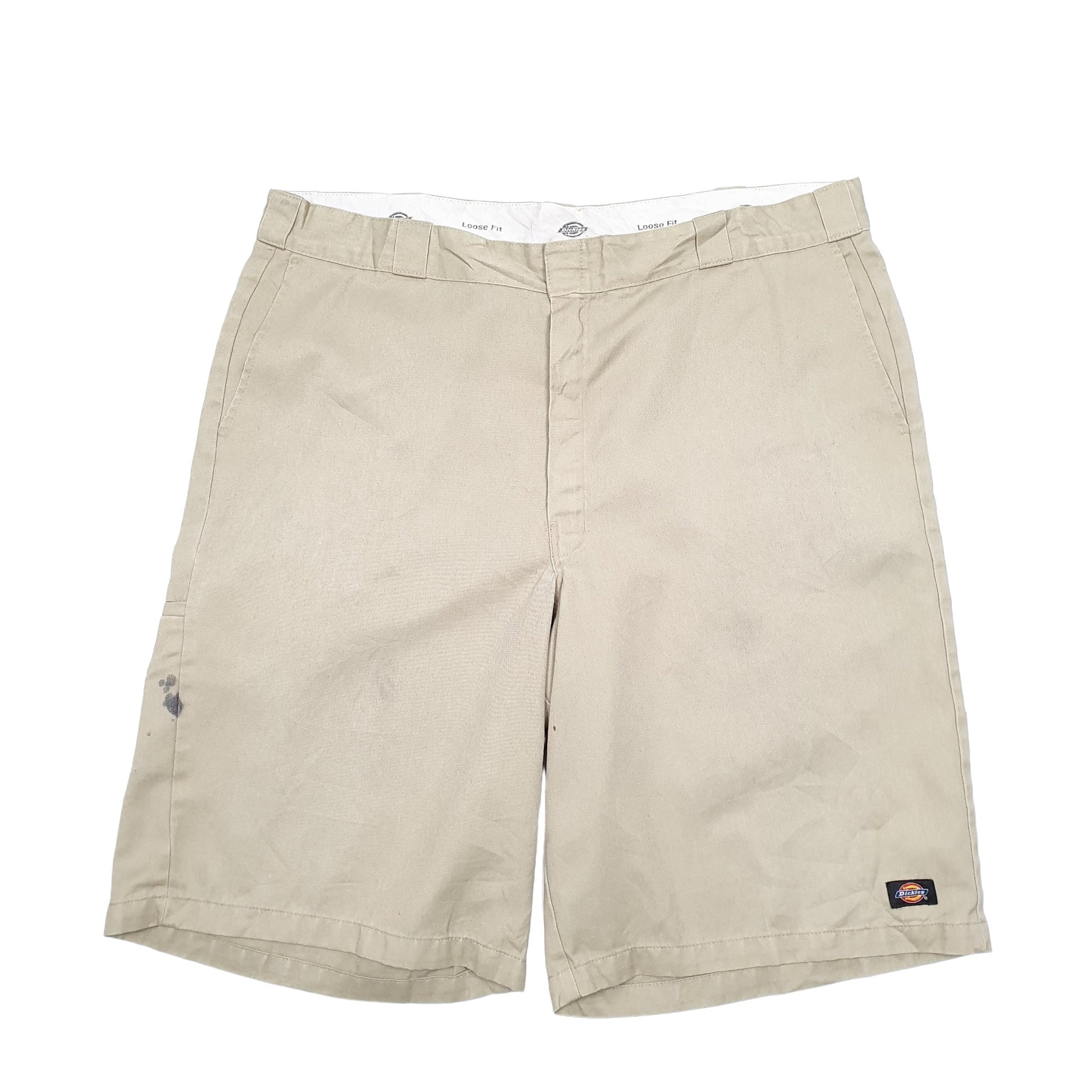 Mens Beige Dickies  Chino Shorts