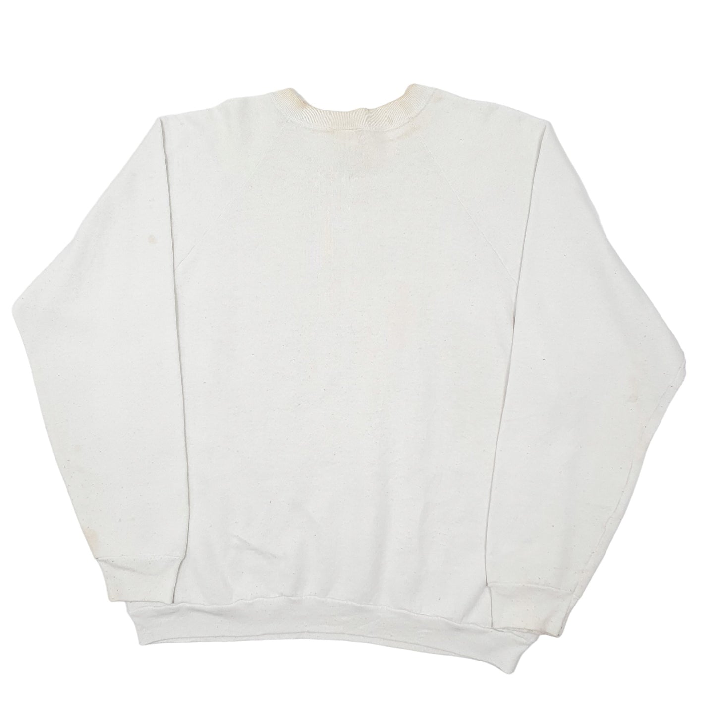 Mens White Fruit of the Loom Vintage 1992 90s Made in USA Fiesta Bowl Tennessee Crewneck Jumper