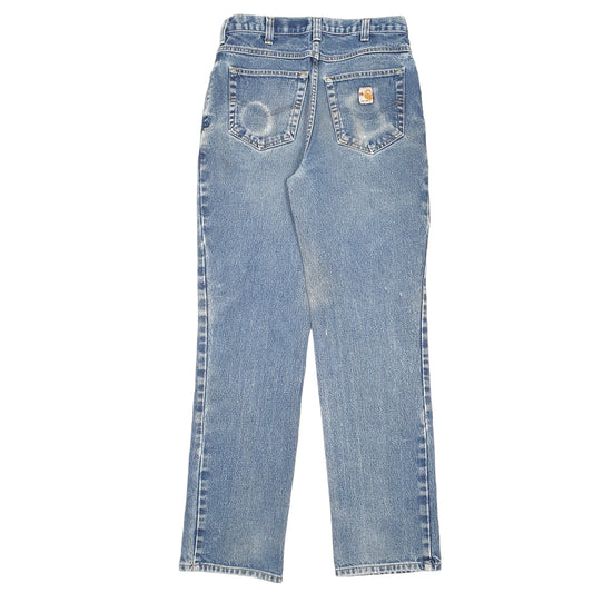 Mens Blue Carhartt Flame Resistant B26 JeansW30 L34