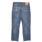 Mens Navy Levis Stretch 514 JeansW34 L30