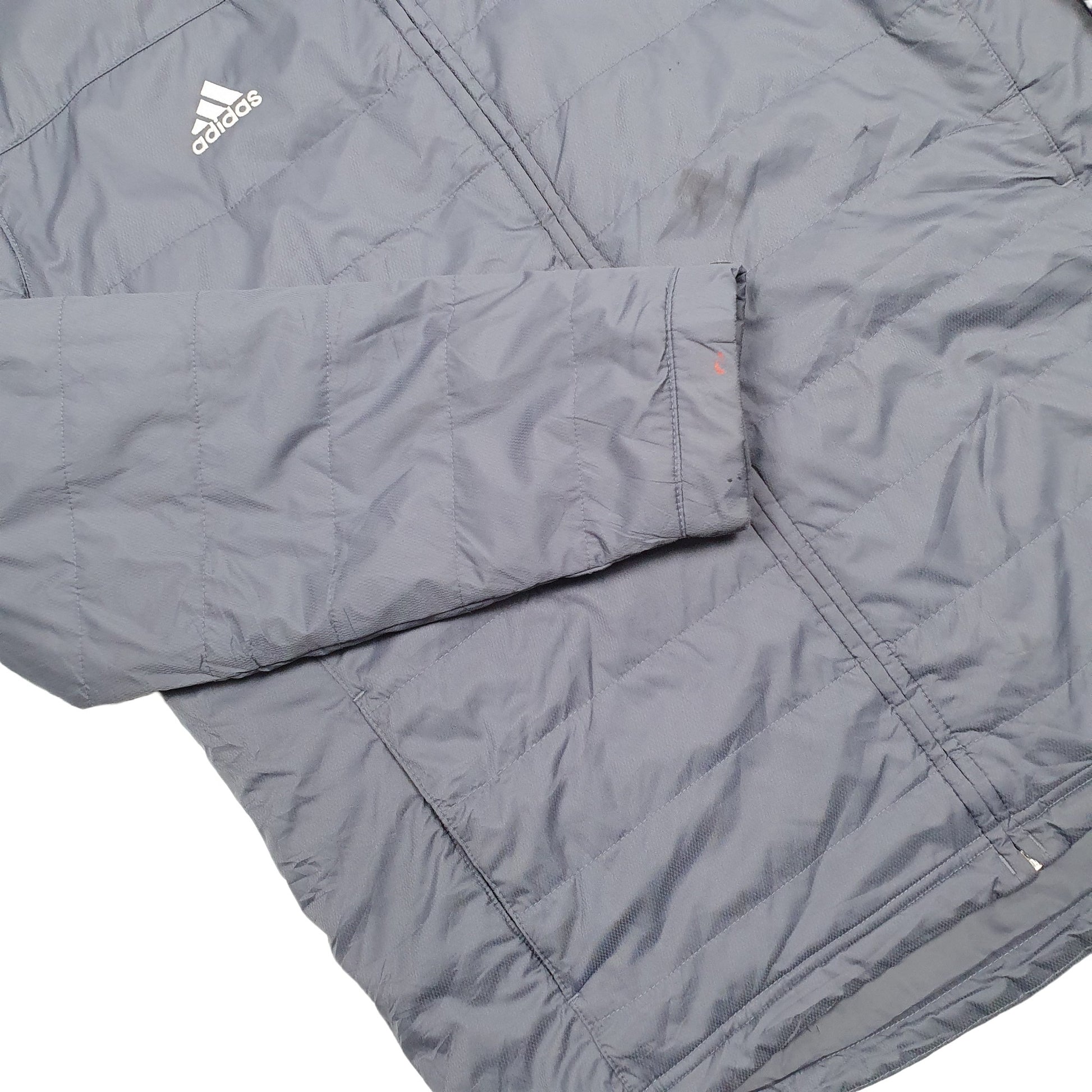 Mens Grey Adidas   Coat