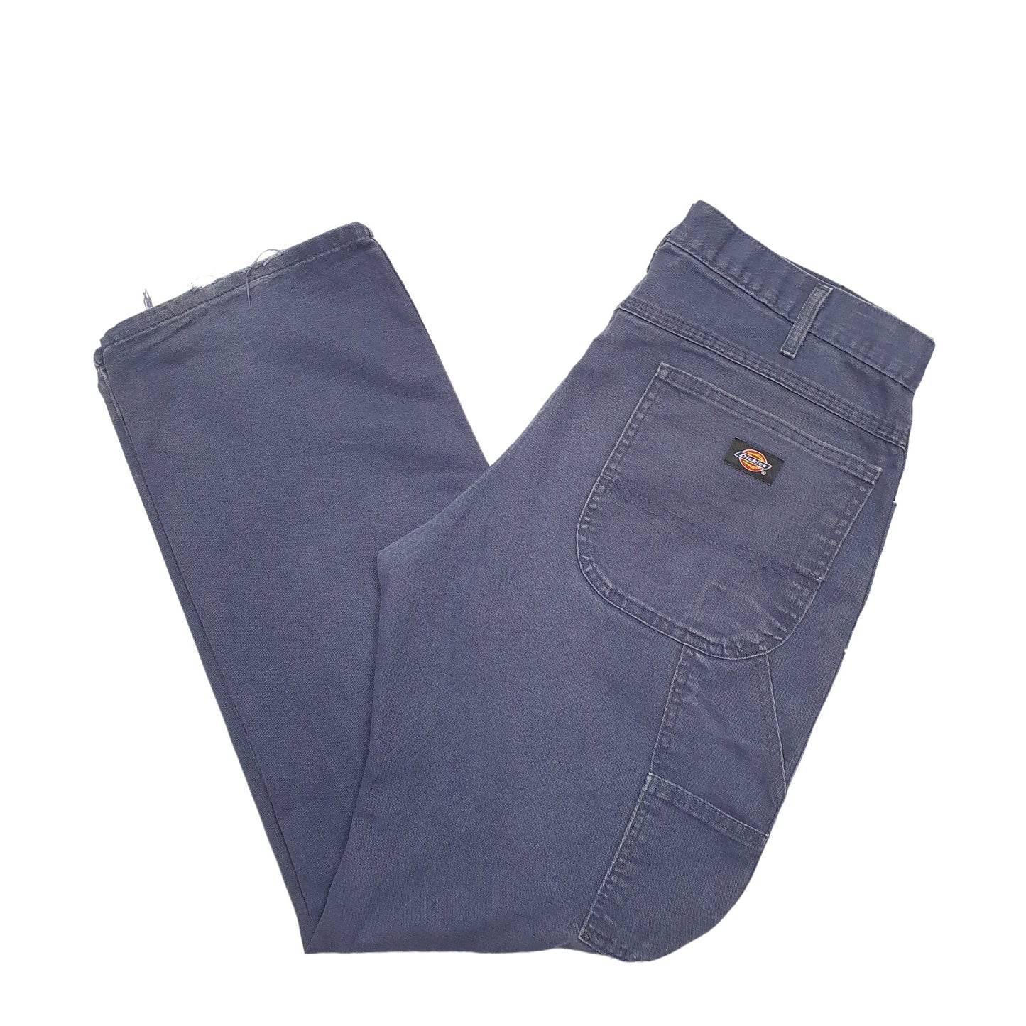 Mens Blue Dickies  Carpenter Trousers