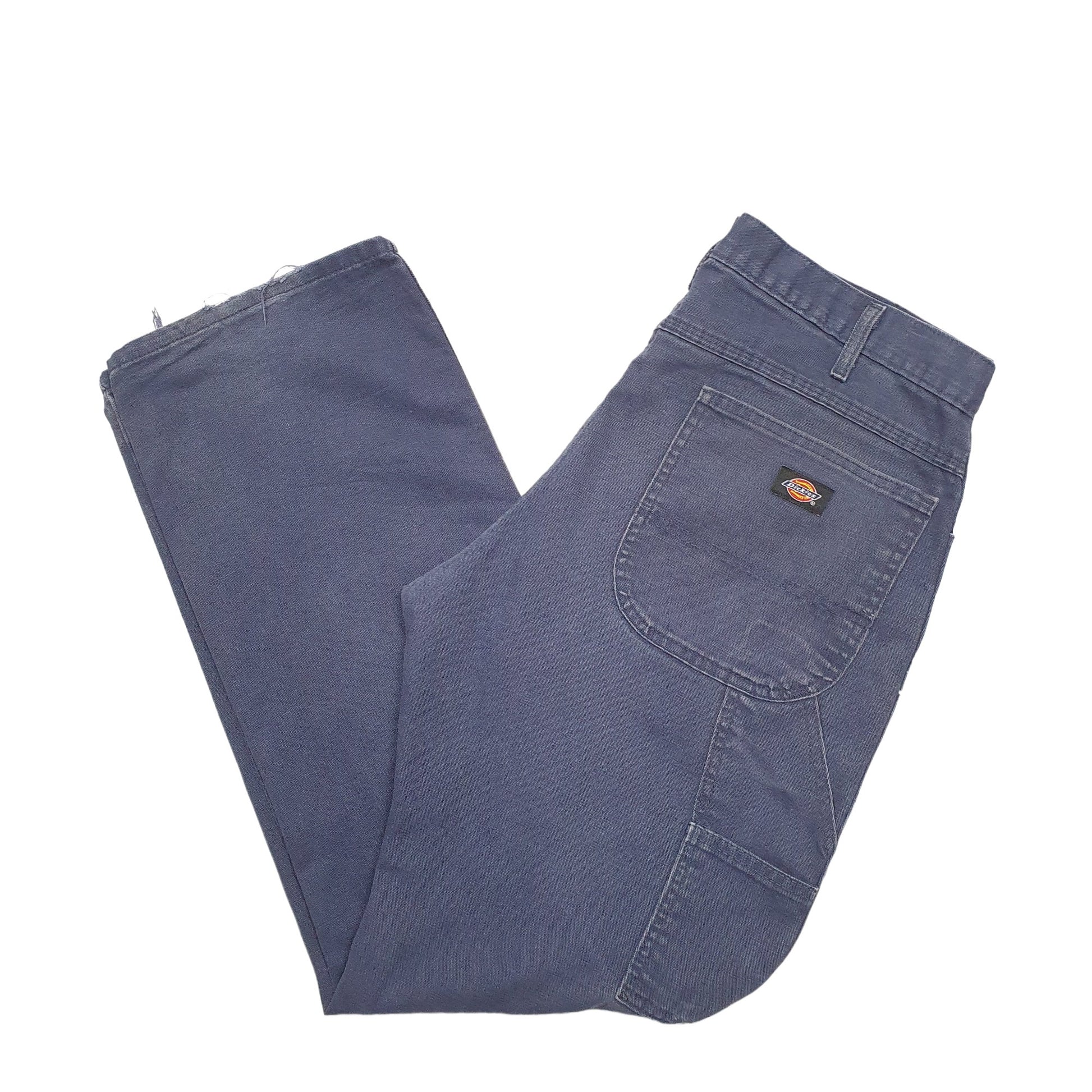 Mens Blue Dickies  Carpenter Trousers
