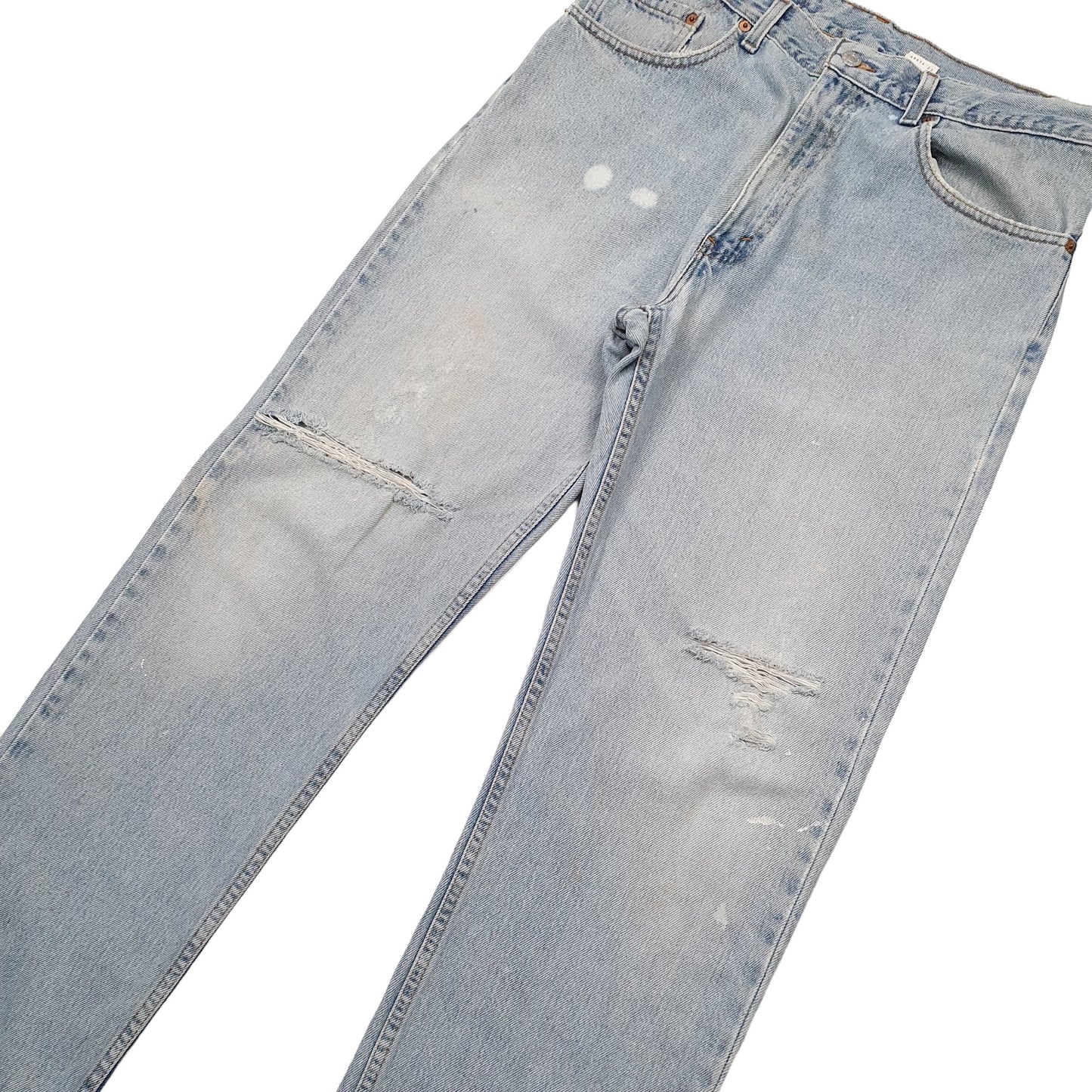 Mens Blue Levis  505 JeansW34 L32