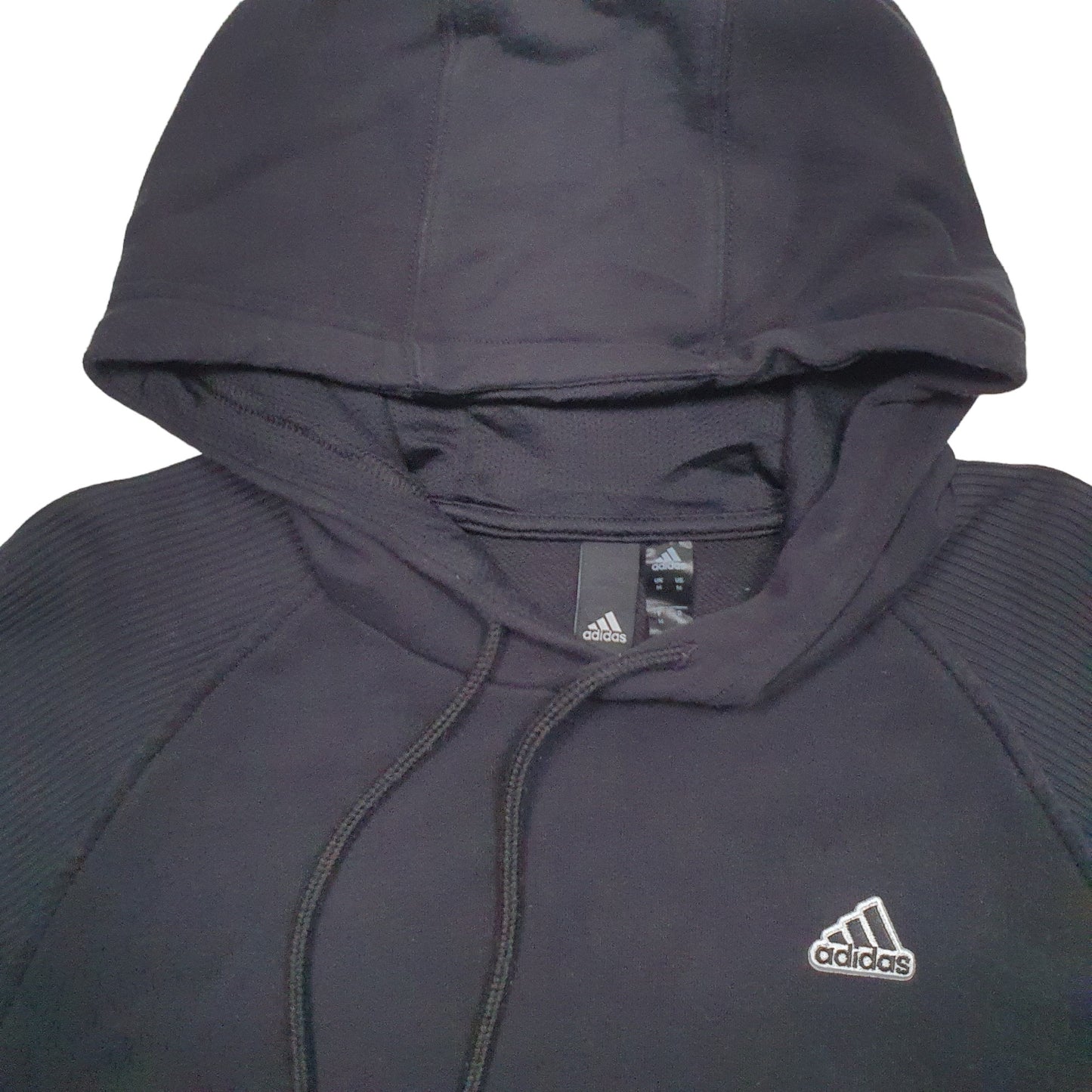 Mens Black Adidas  Hoodie Jumper