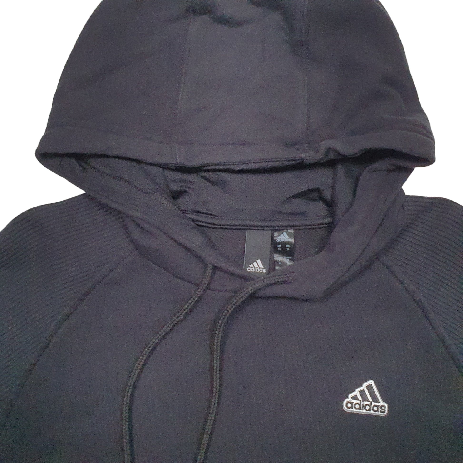 Mens Black Adidas  Hoodie Jumper
