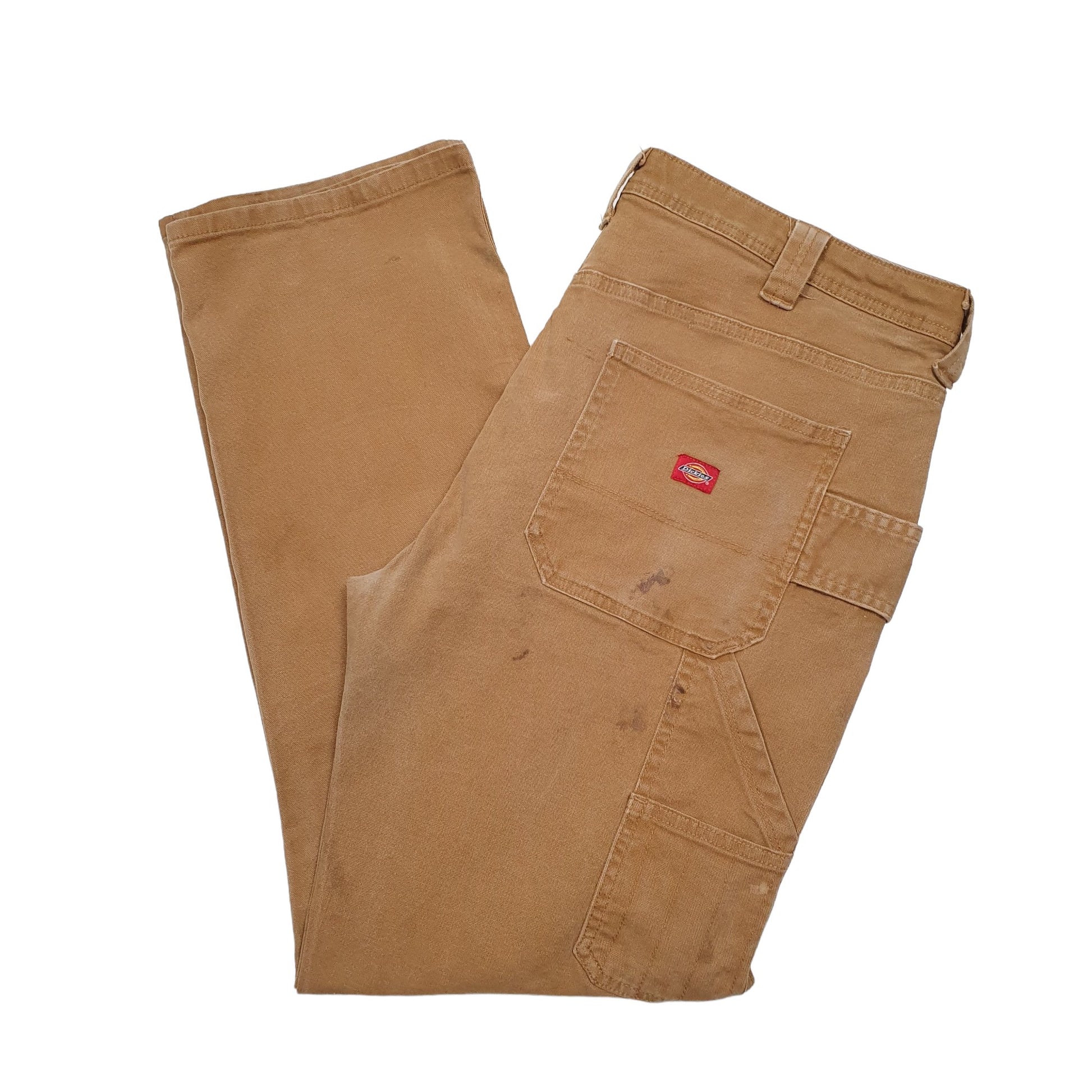 Womens Tan Dickies  Carpenter Trousers