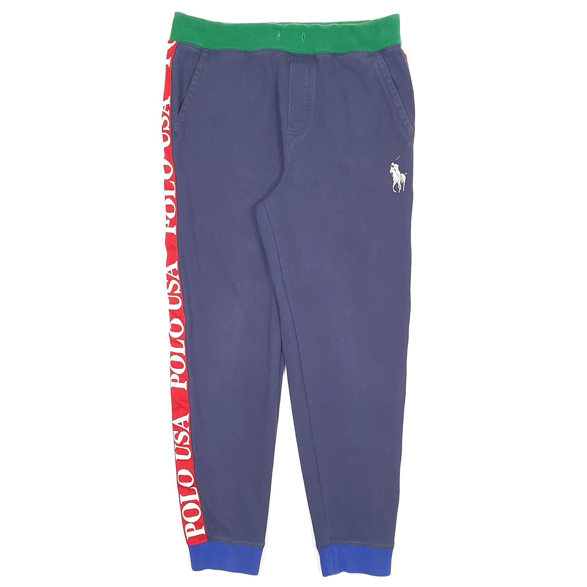 Mens Navy Polo Ralph Lauren Sweatpants Jogger Trousers