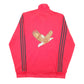 Mens Red Adidas Karate Eagle Track Top Active Full Zip Jumper