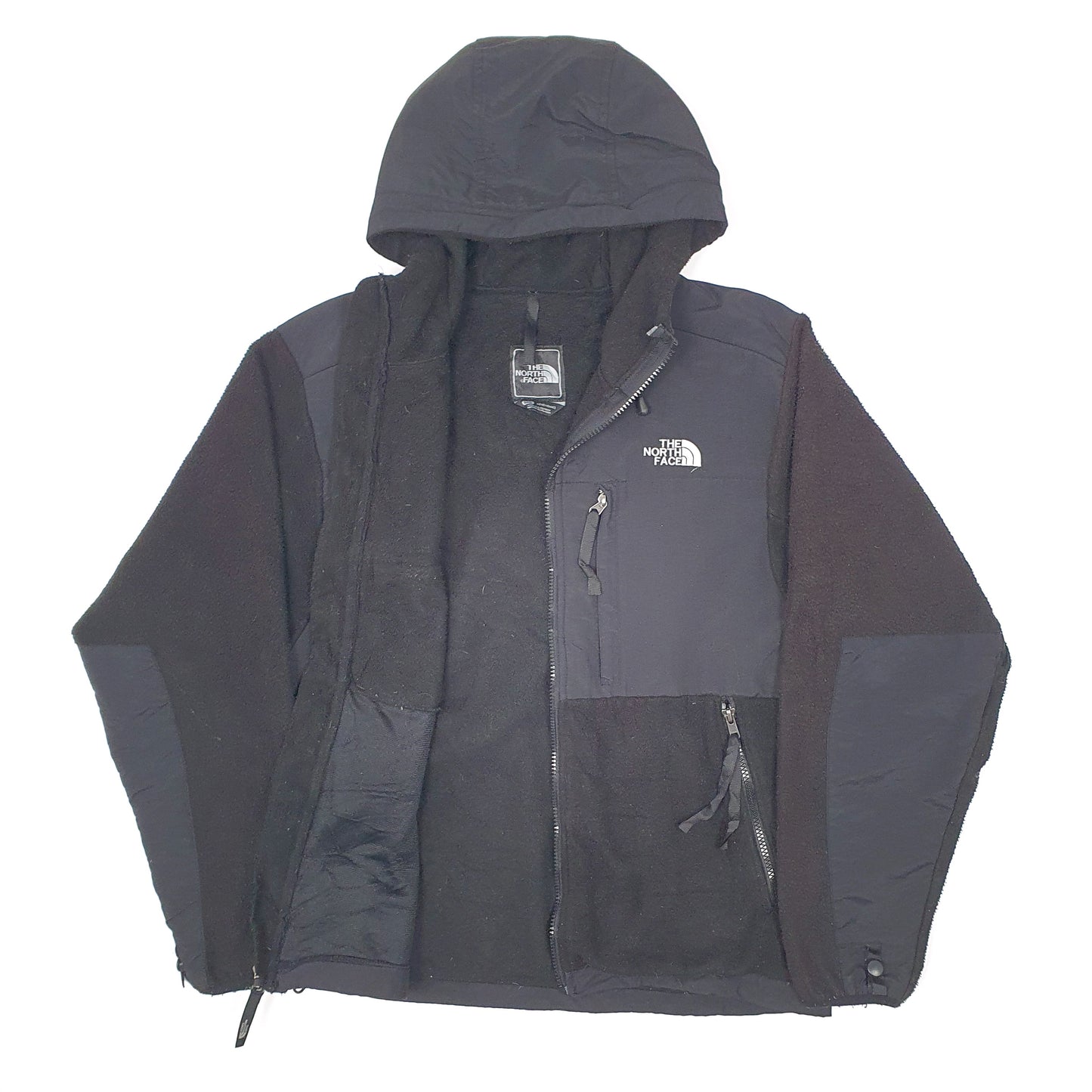 Mens Black The North Face Denali Hoodie Full Zip Jumper