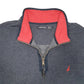 Mens Navy Nautica  Quarter Zip Jumper