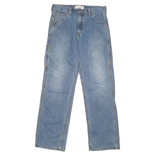 Mens Blue Levis Carpenter Workwear Casual JeansW34 L34