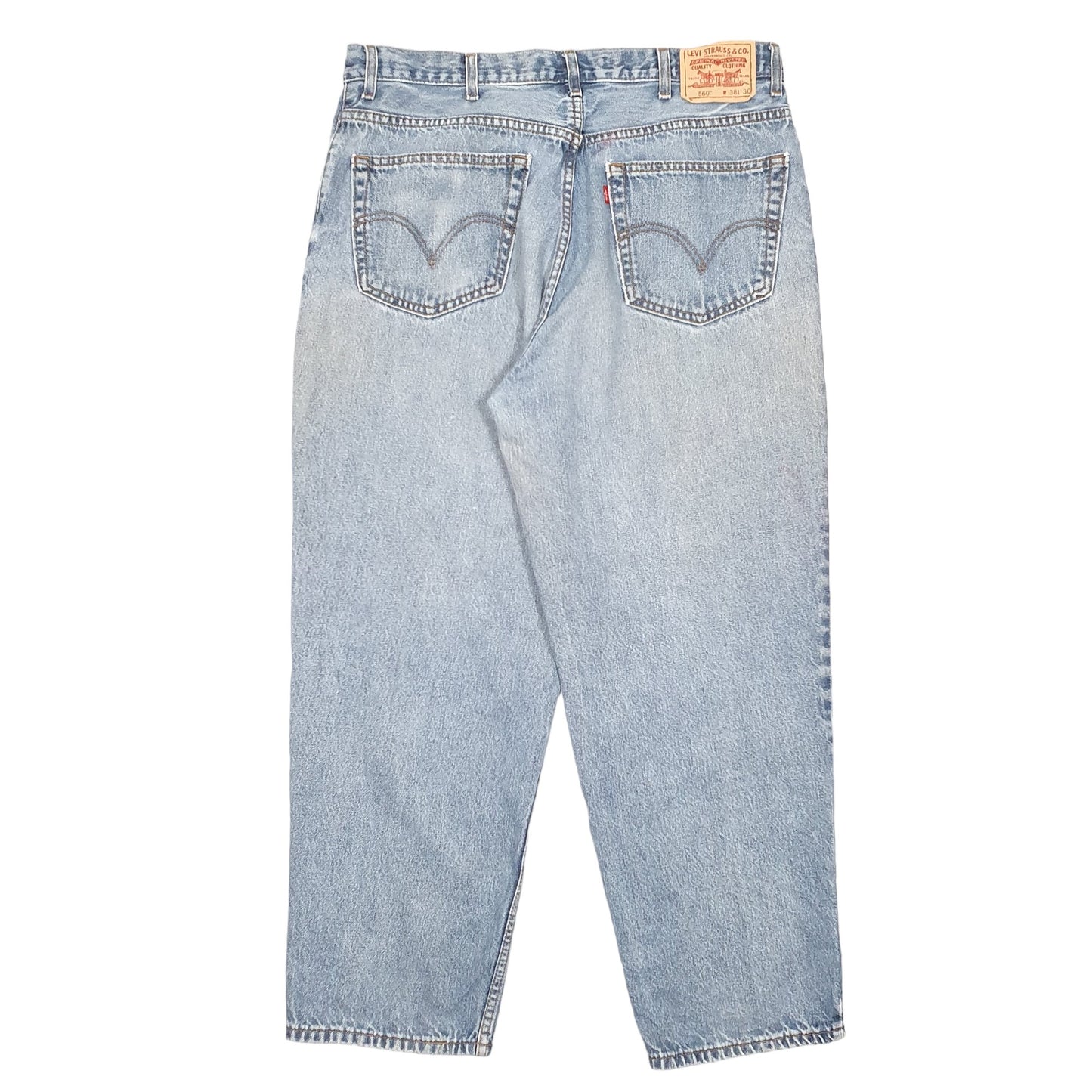 Mens Blue Levis Comfort Fit 560 JeansW38 L30