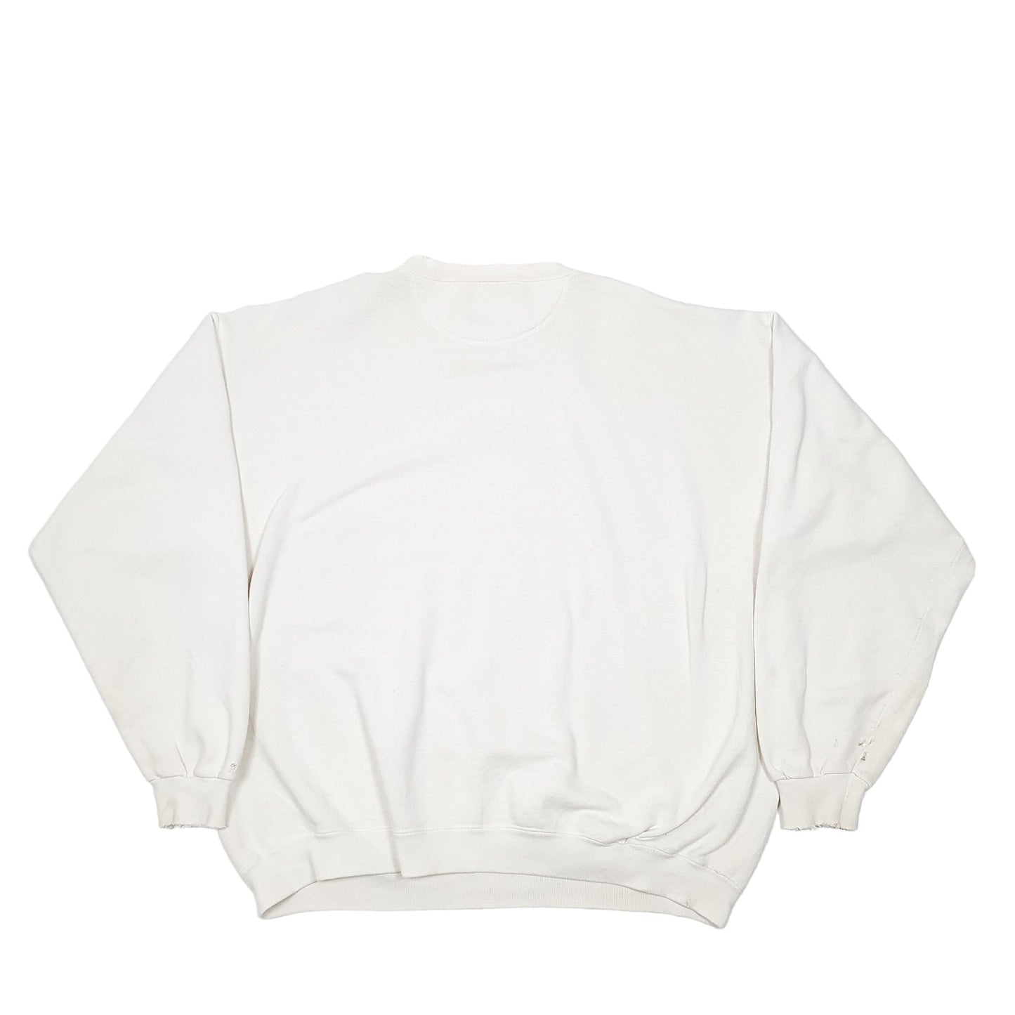 Mens Cream Hard Rock Cafe Vintage Made In USA Las Vegas Crewneck Jumper