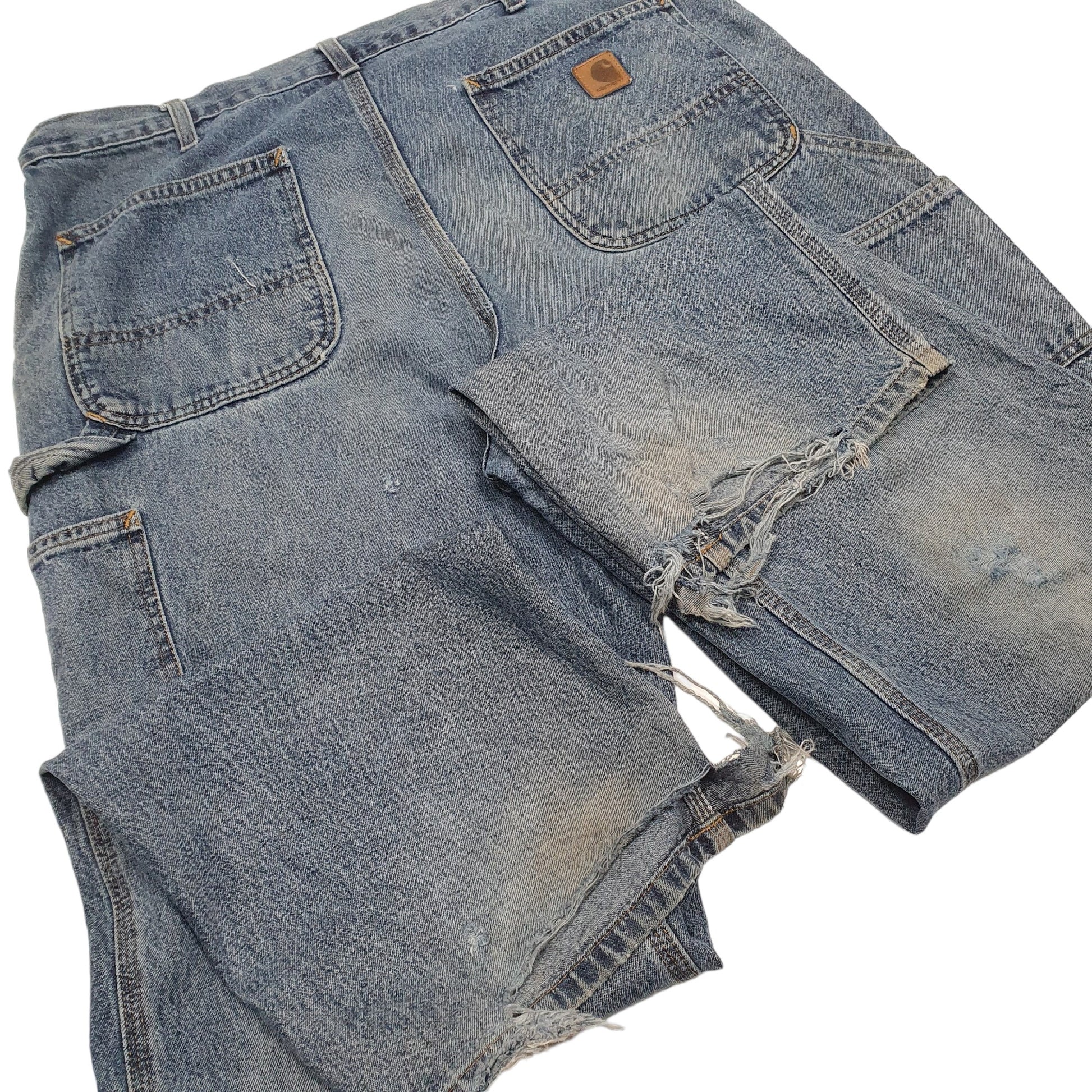 Mens Blue Carhartt Carpenter B13 JeansW38 L34