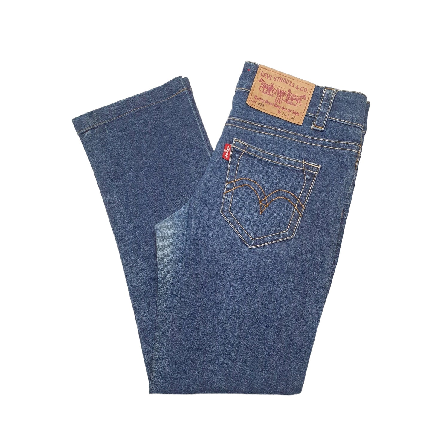 Womens Blue Levis  925 JeansW29 L28