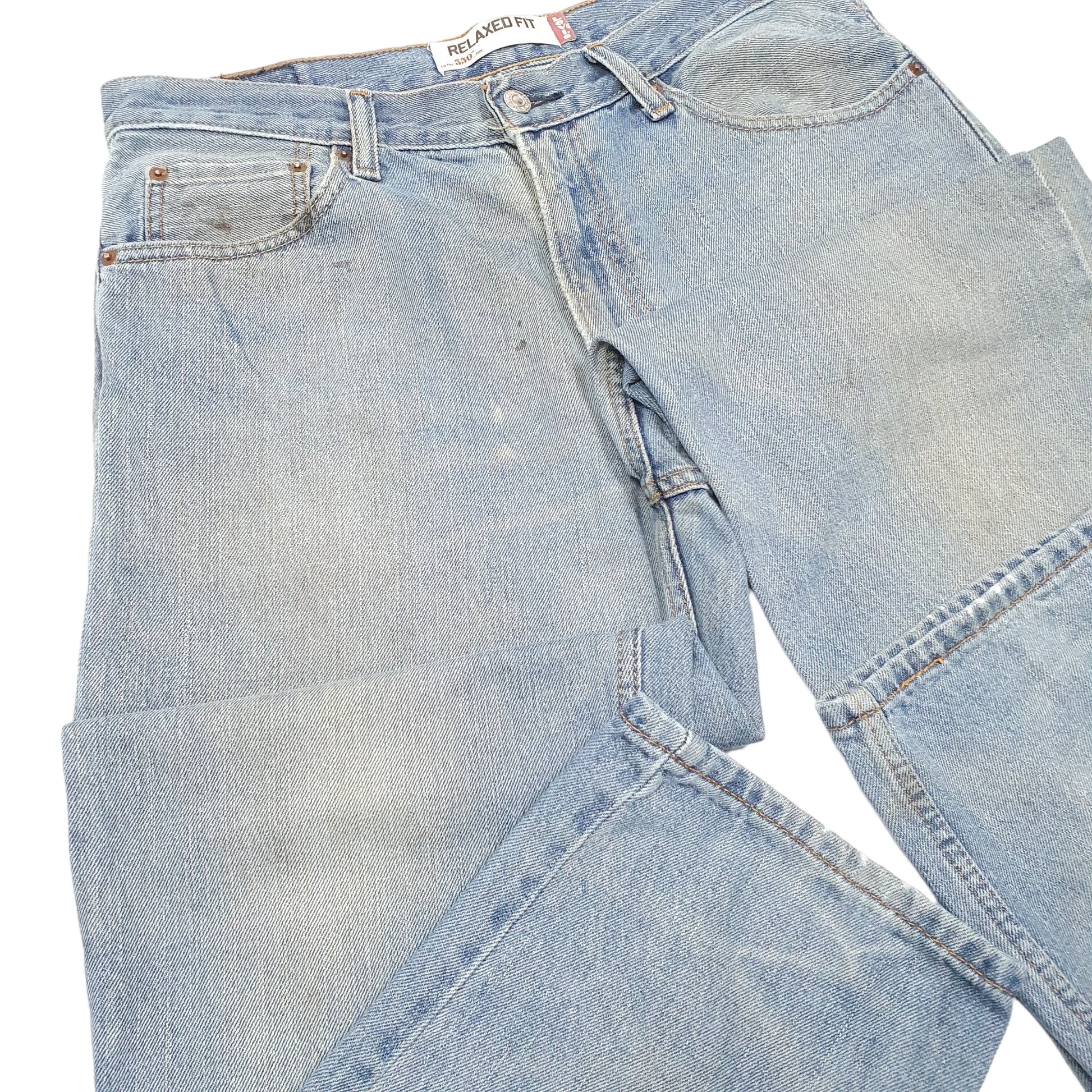Mens Blue Levis  550 JeansW34 L30
