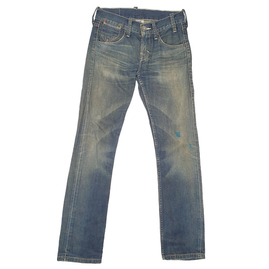 Mens Blue Levis Straight 522 JeansW28 L32