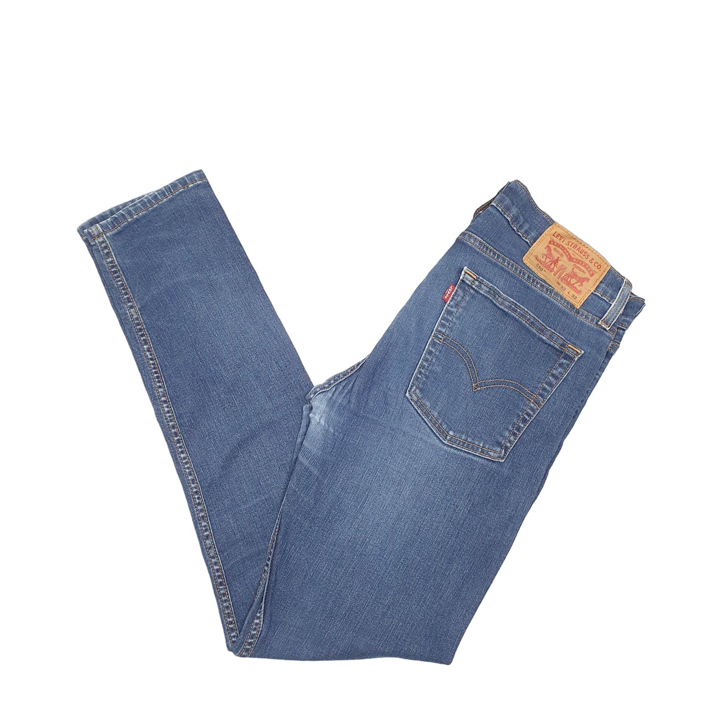 Mens Blue Levis Stretch 510 JeansW32 L32