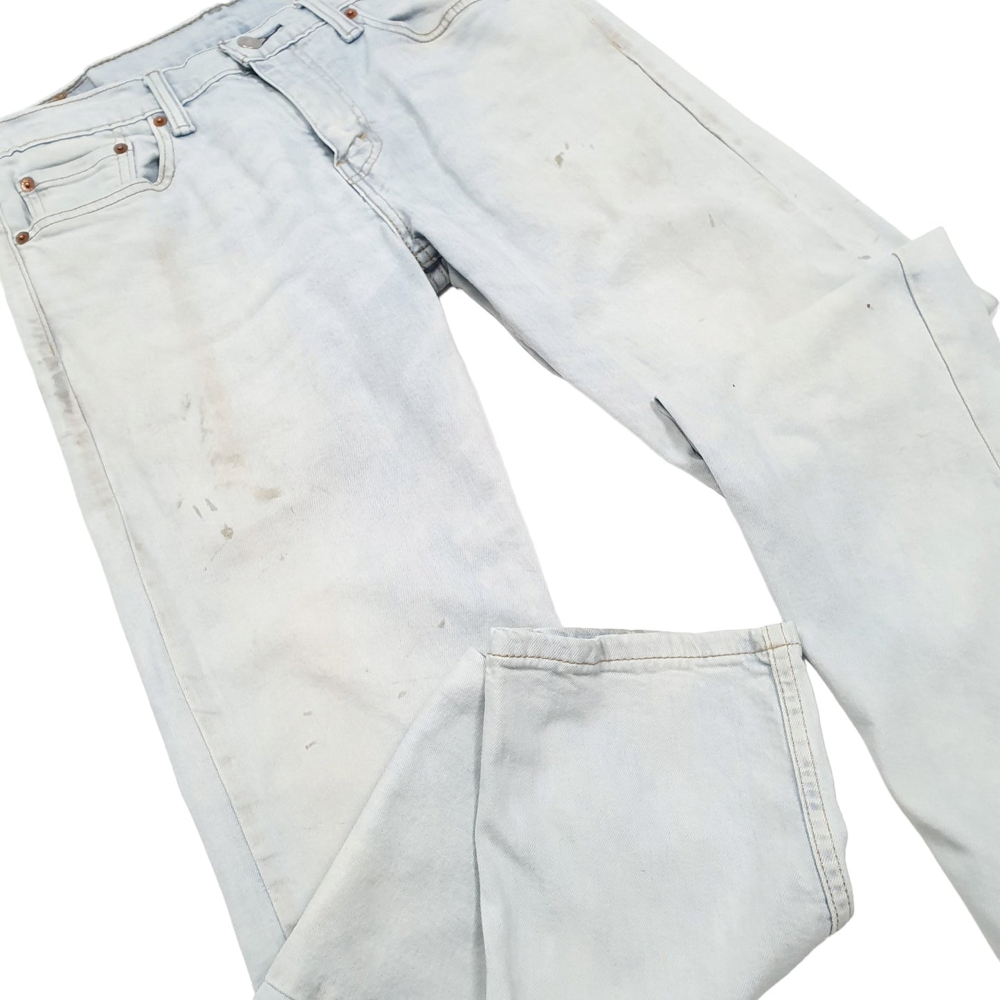 Mens Blue Levis Tapered 502 JeansW32 L32