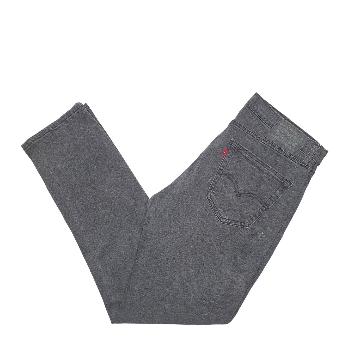 Mens Black Levis  505 JeansW34 L32