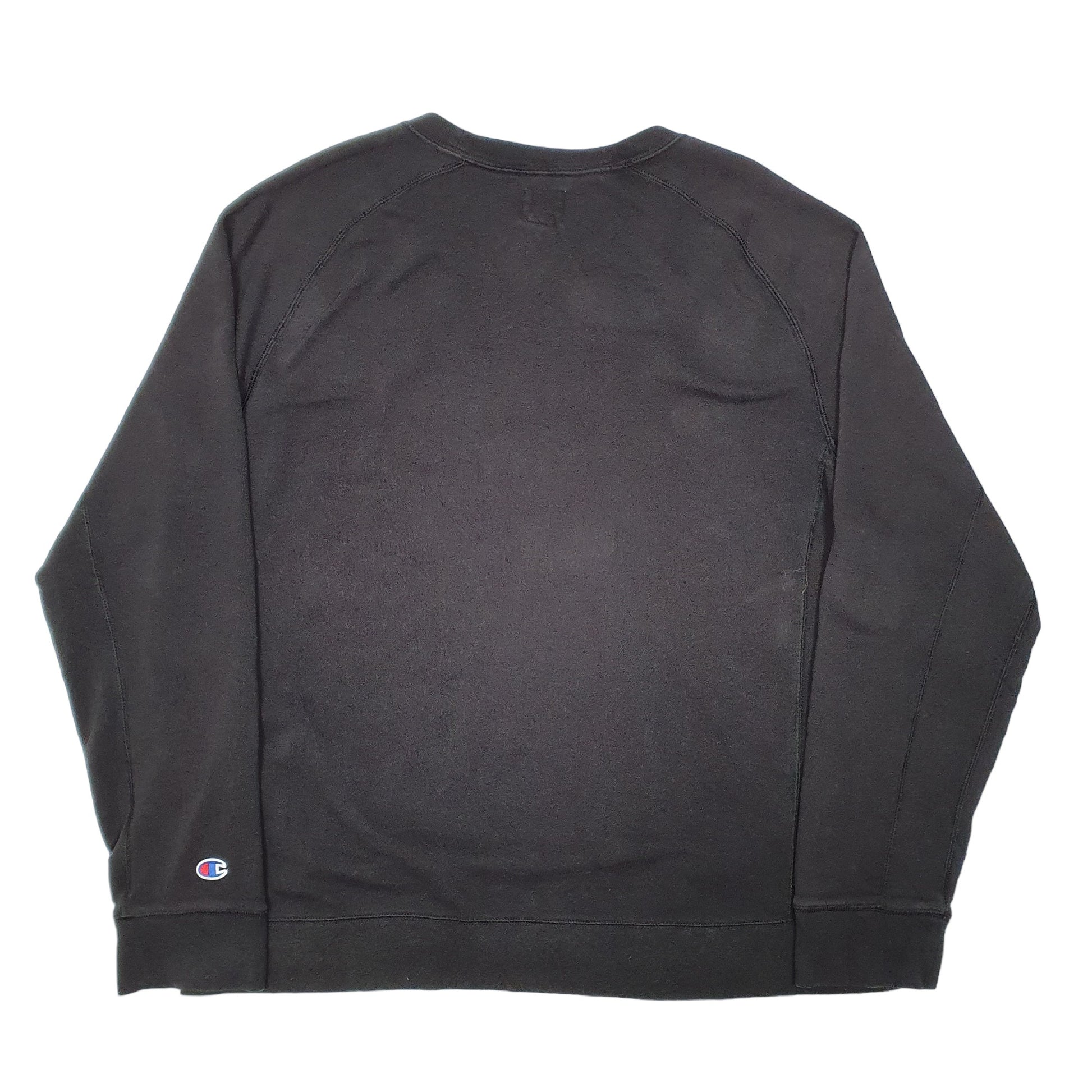 Womens Black Champion  Crewneck Jumper