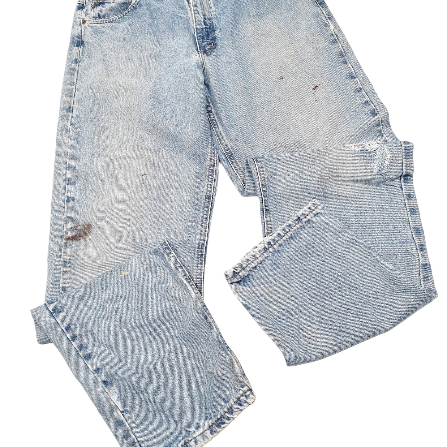 Mens Blue Carhartt Relaxed B17 JeansW36 L34