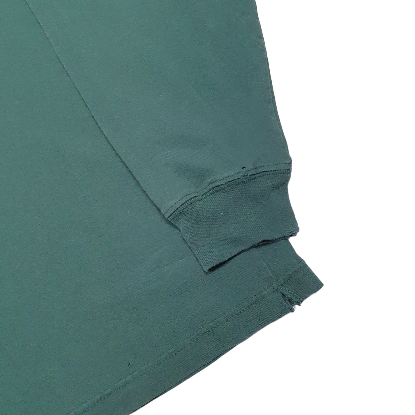 Mens Green Carhartt  Long Sleeve T Shirt