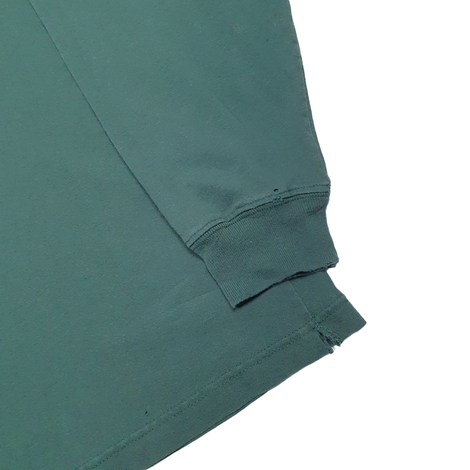 Mens Green Carhartt  Long Sleeve T Shirt