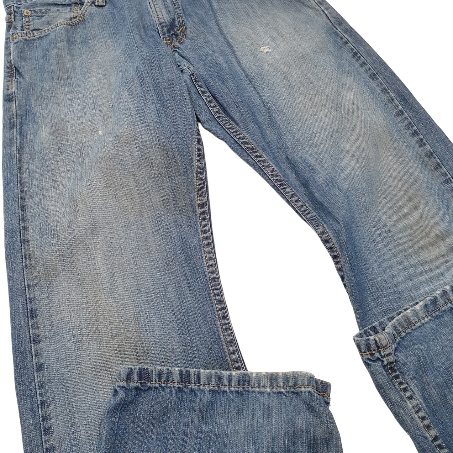 Mens Blue Levis Slim 514 JeansW30 L32