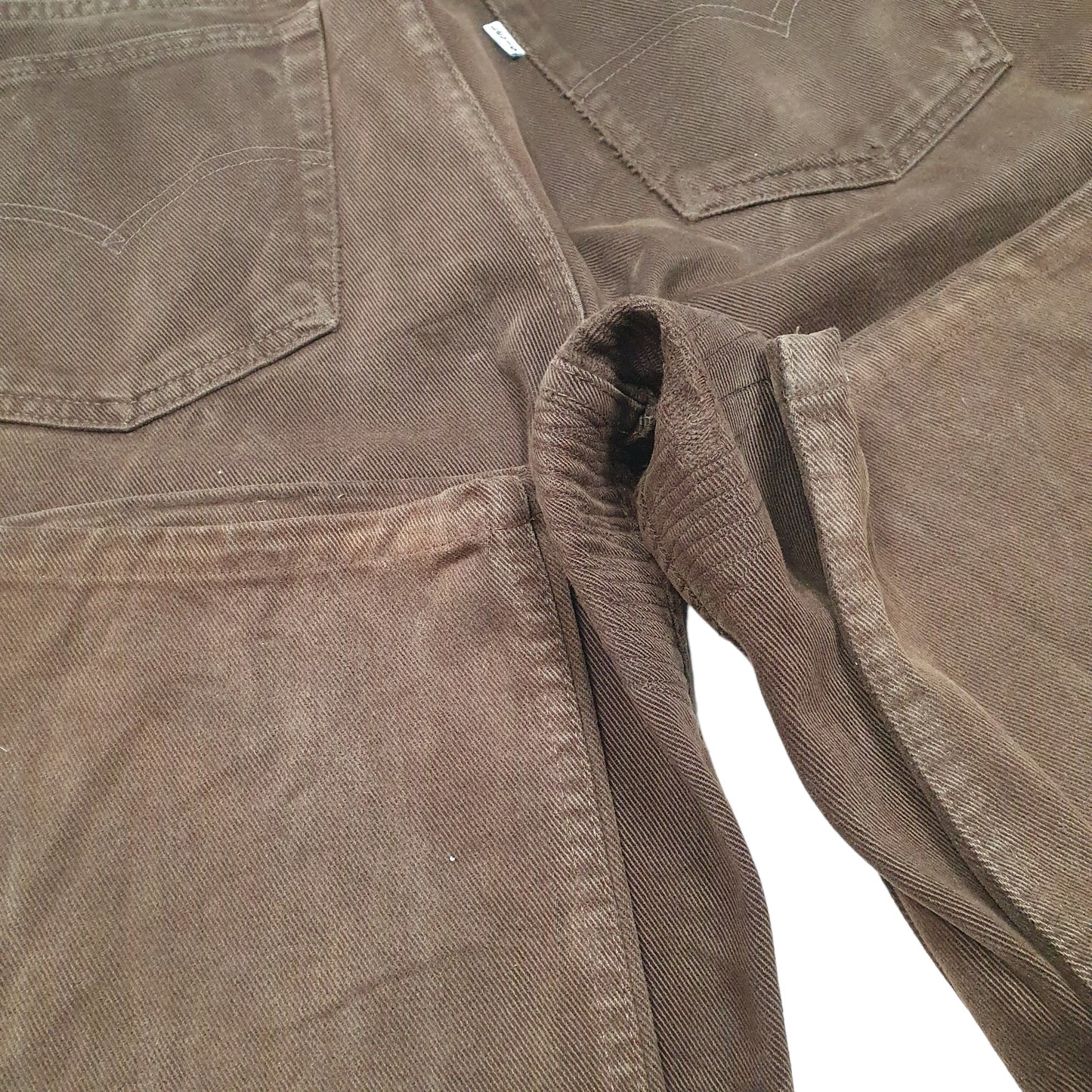 Mens Brown Levis  Casual JeansW36 L32