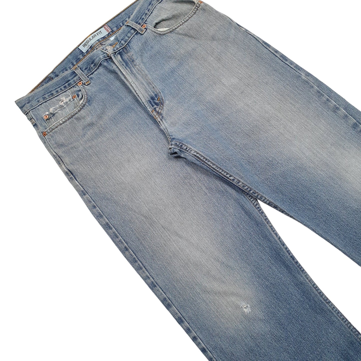 Mens Blue Levis  505 JeansW36 L29