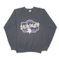 Mens Black Fruit of the Loom Vintage 1990s NFL Minnesota Vikings Crewneck Jumper