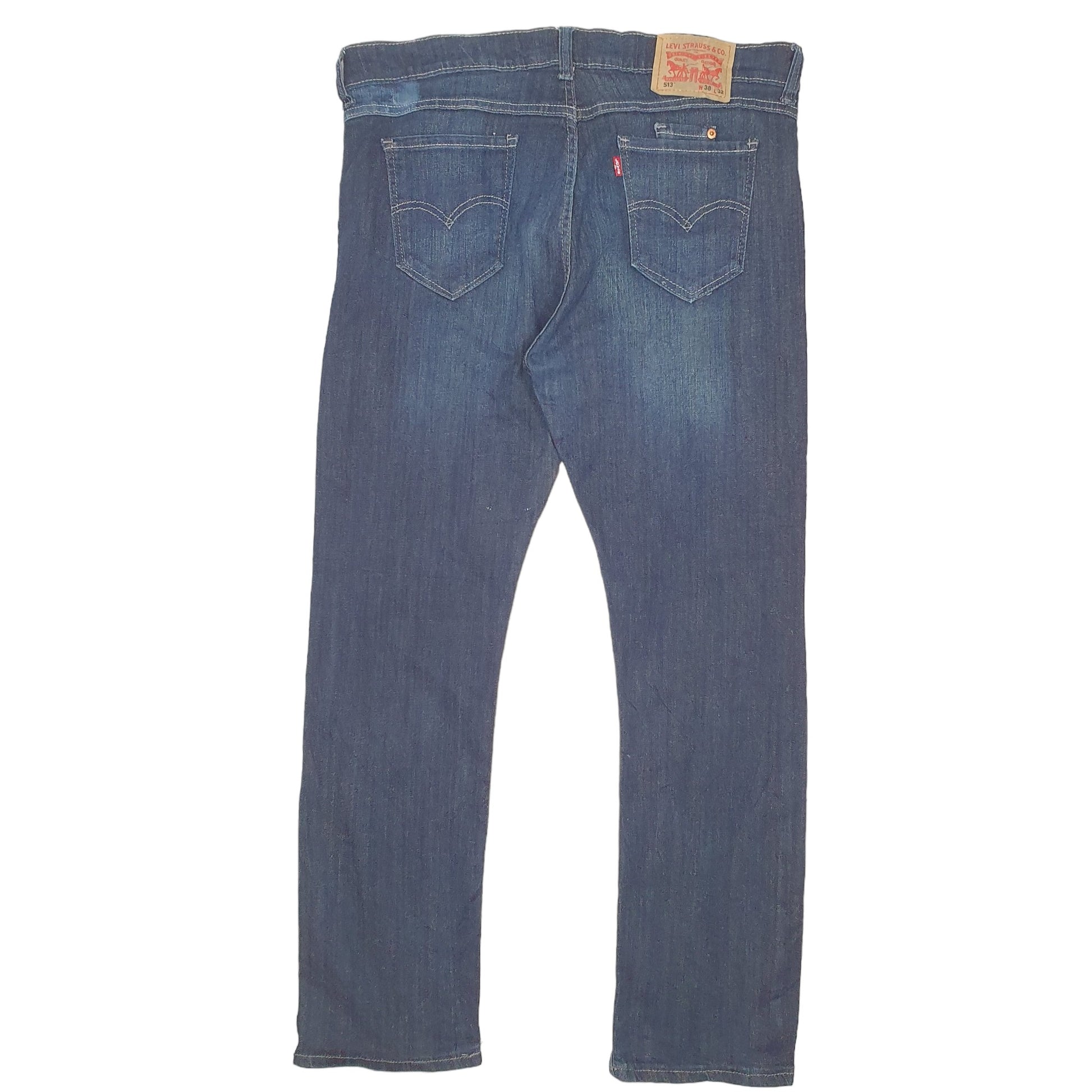 Mens Blue Levis Stretch 513 JeansW38 L32