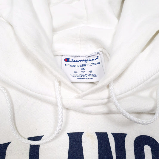 Mens White Champion Villanova University PA USA Hoodie Jumper