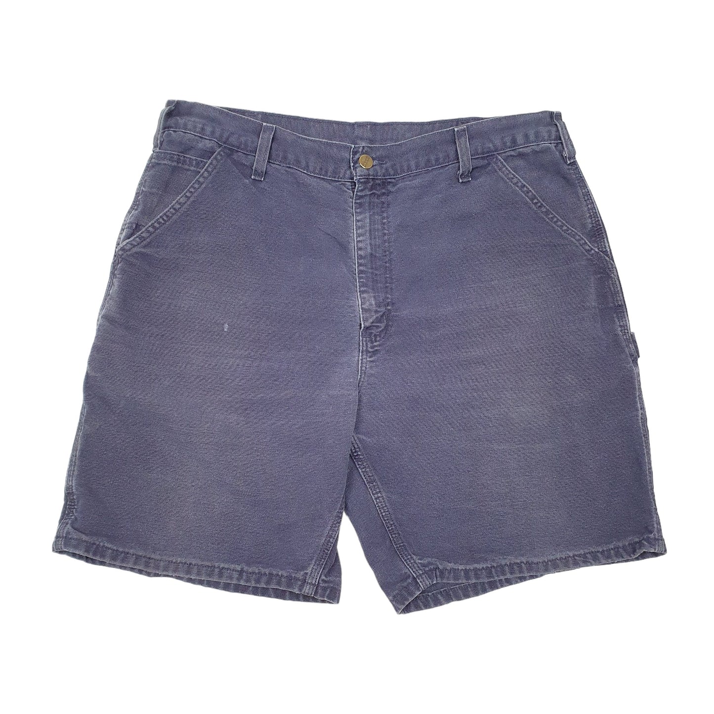 Mens Navy Carhartt B25 Carpenter Shorts
