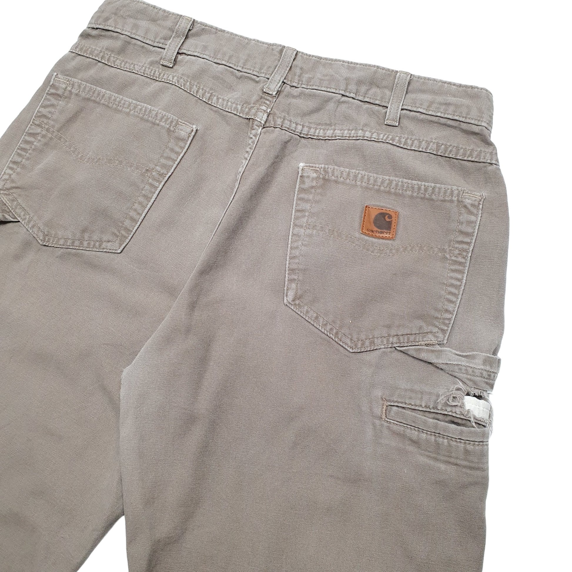 Mens Brown Carhartt B159 Carpenter Trousers