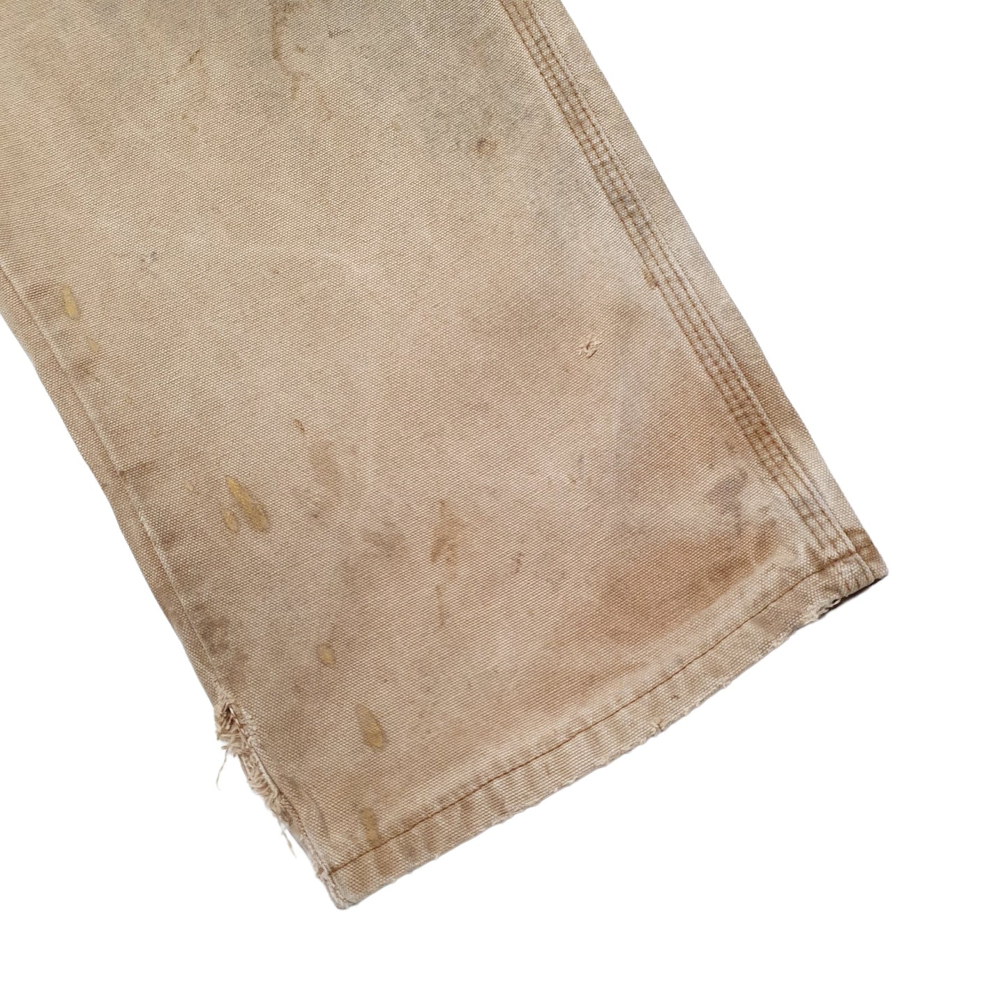 Mens Beige Dickies  Carpenter Trousers