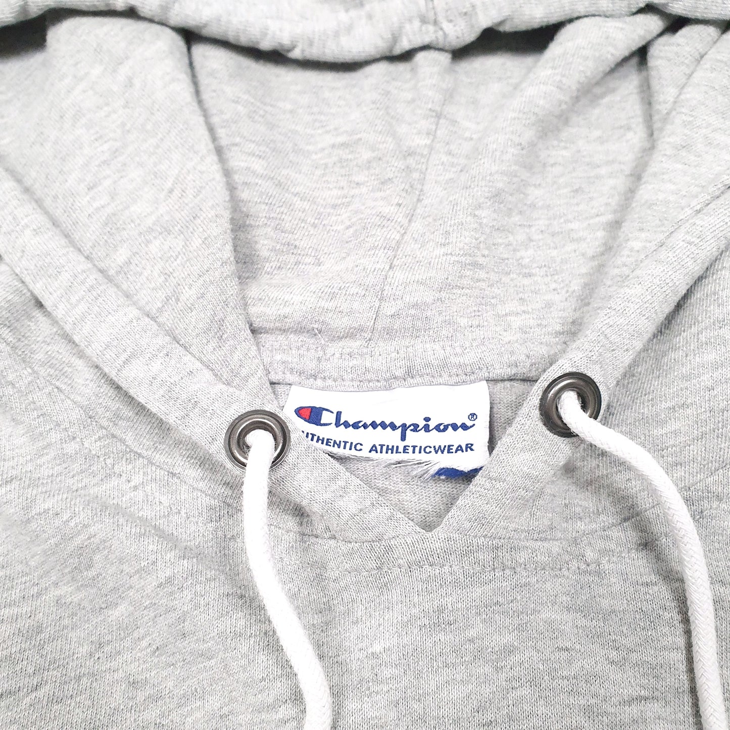 Mens Grey Champion Lightweight Hoodie Jumper
